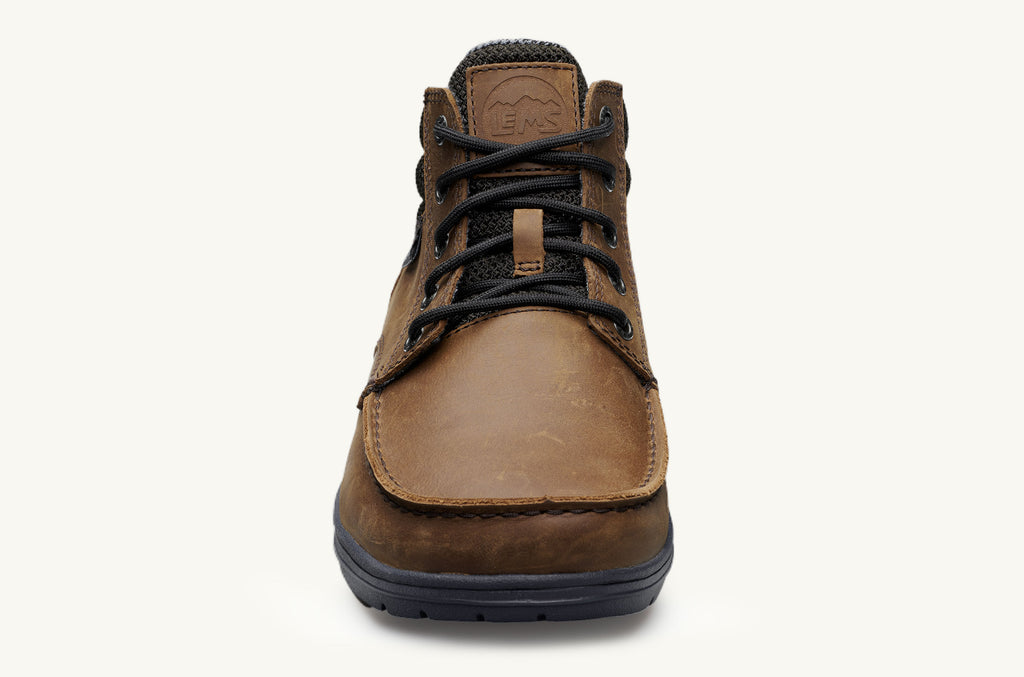 Lems Leder Stiefel Boulder Damen Braun | DUH2360AI
