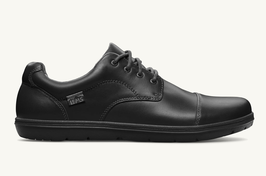 Lems Lederschuhe Nine2Five Herren Schwarz | ASI4883XU