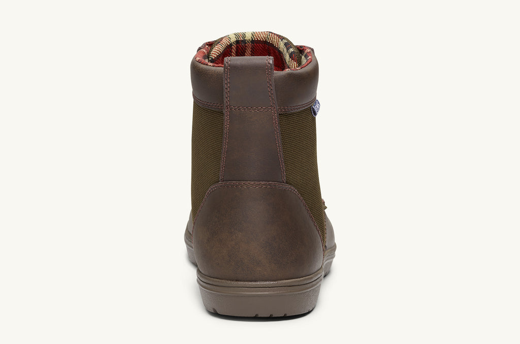 Lems Nylon Stiefel Boulder Herren Olivgrün | USC8224DP