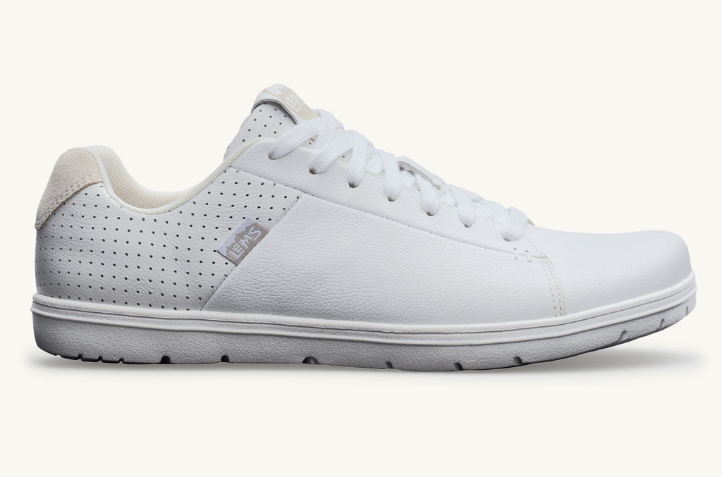 Lems Schnürschuhe Kourt Herren Weiß | ASI711LR