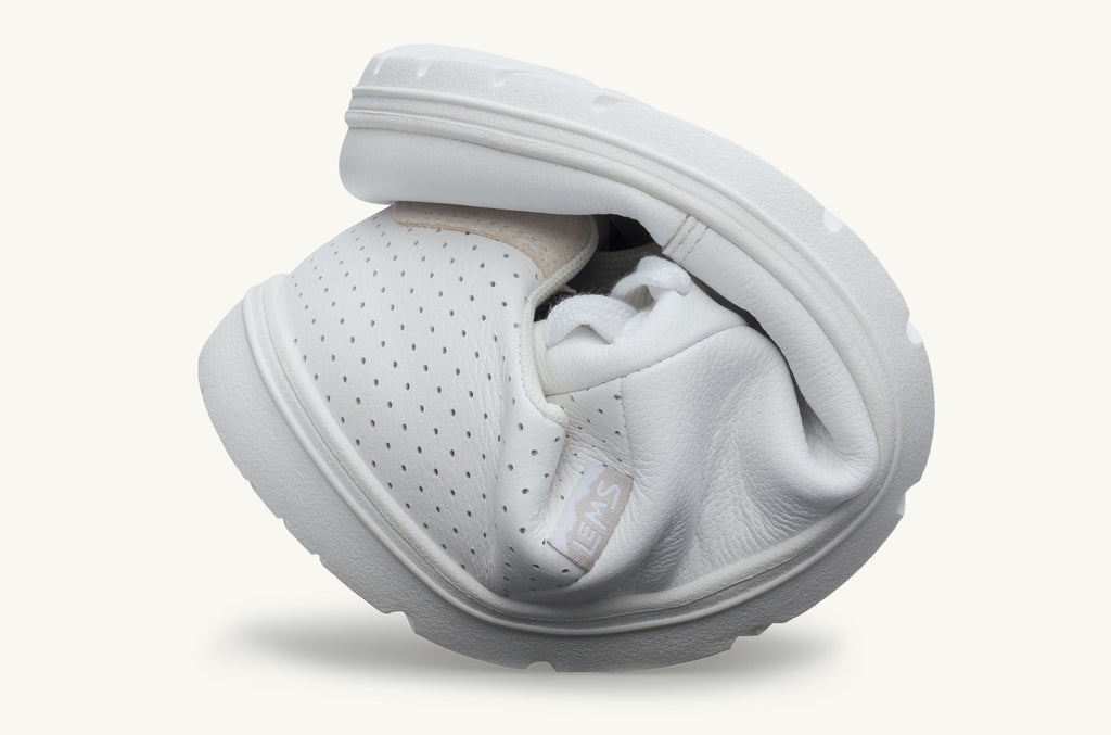 Lems Schnürschuhe Kourt Herren Weiß | ASI711LR