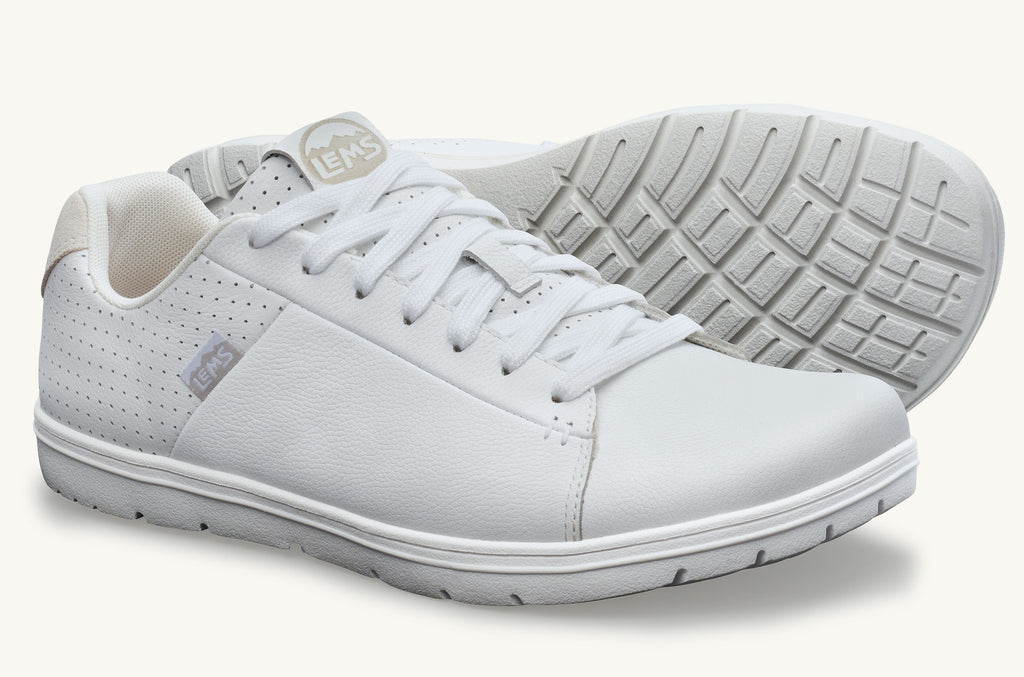 Lems Schnürschuhe Kourt Herren Weiß | ASI711LR