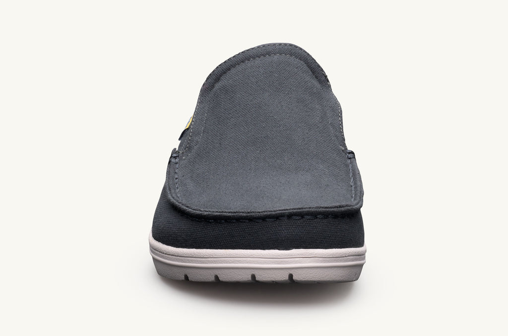 Lems Slip On Schuhe Drifter Damen Grau Navy | KRO4255EM