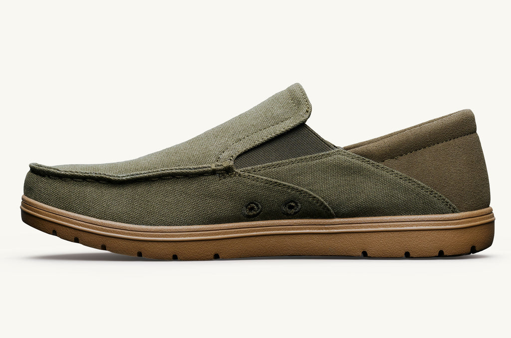 Lems Slip On Schuhe Drifter Damen Olivgrün | JZJ2725GS