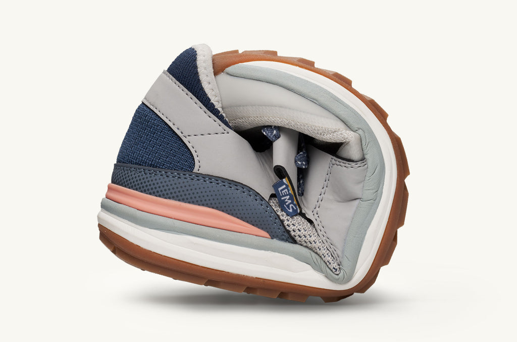 Lems Sneakers Mesa Damen Grau Navy | AEZ86BF