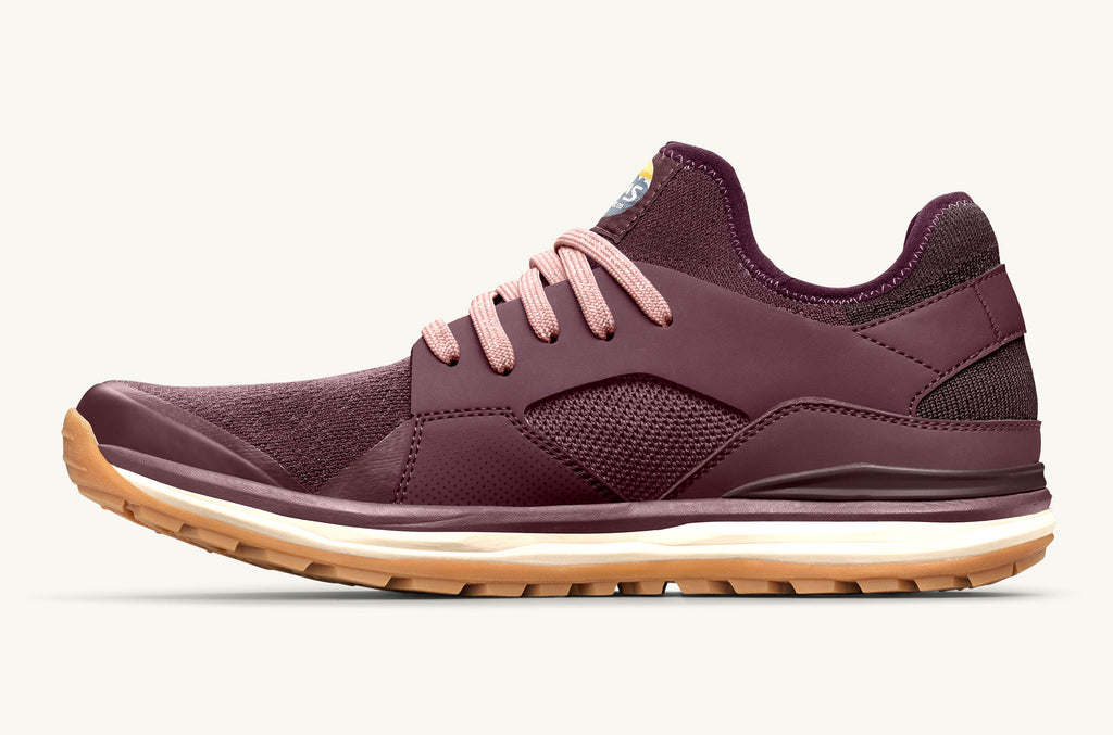 Lems Sneakers Mesa Damen Tiefesrot | YRC587ML