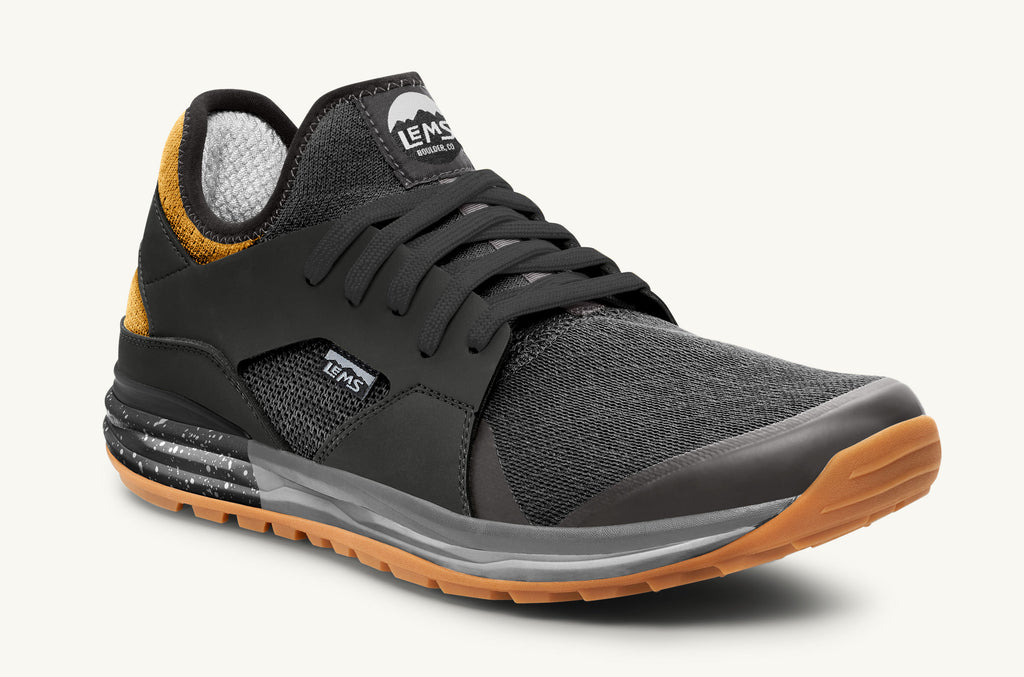 Lems Sneakers Mesa Herren Schwarz Dunkelgrau | GRS6310JU