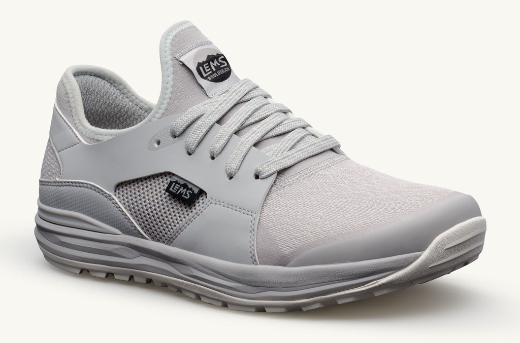 Lems Sneakers Mesa Herren Weiß Grau | TVI2443EW