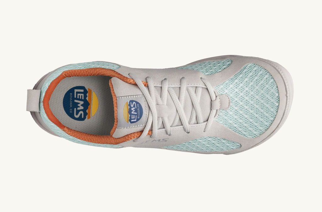 Lems Sneakers Primal 2 Damen Grau Blau | DBC1053ZN