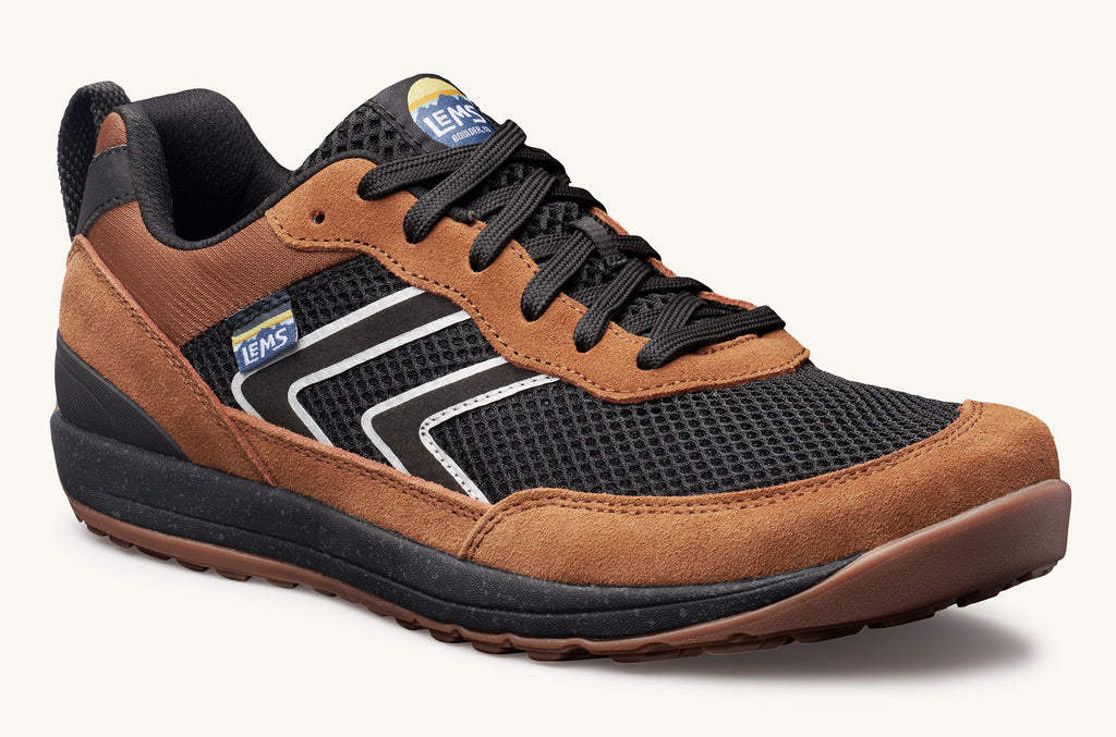 Lems Sneakers Primal Pursuit Damen Braun Schwarz | JHY4681WC
