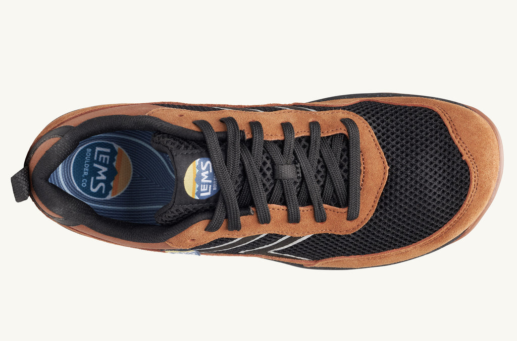 Lems Sneakers Primal Pursuit Damen Braun Schwarz | JHY4681WC