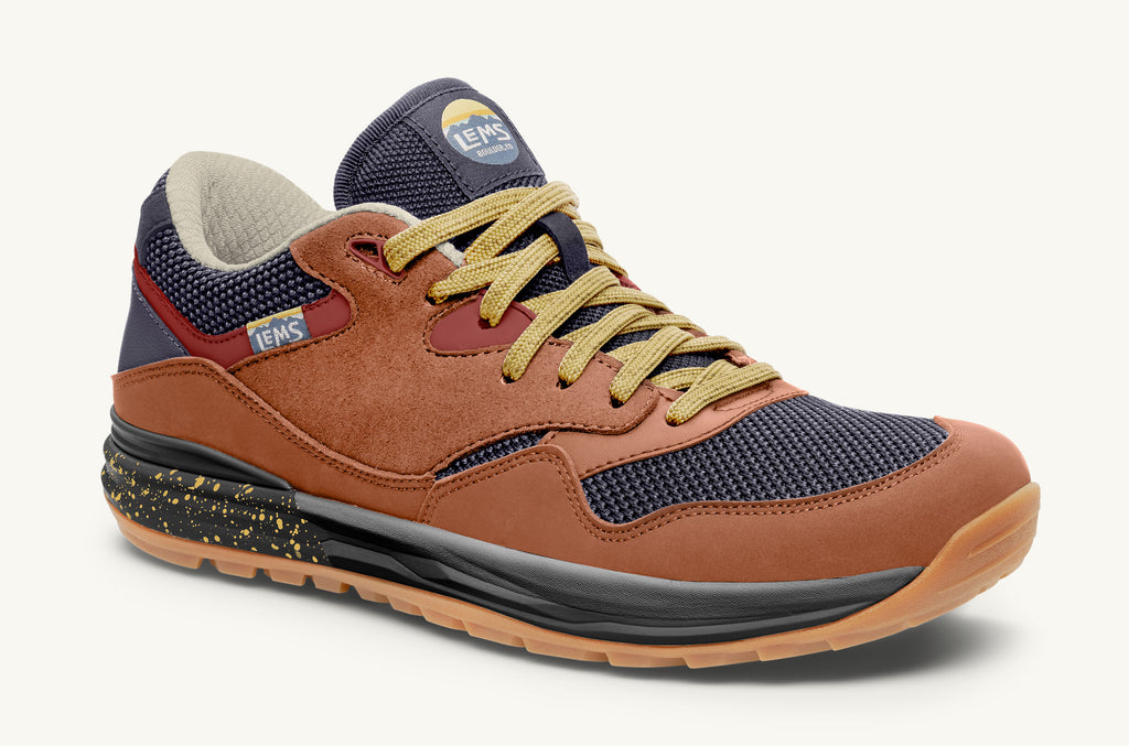 Lems Sneakers Trailhead Damen Braun Blau | TCH863FO