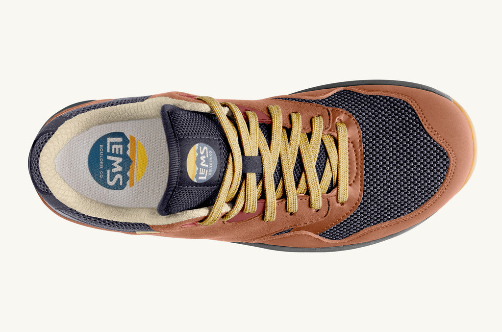 Lems Sneakers Trailhead Damen Braun Blau | TCH863FO