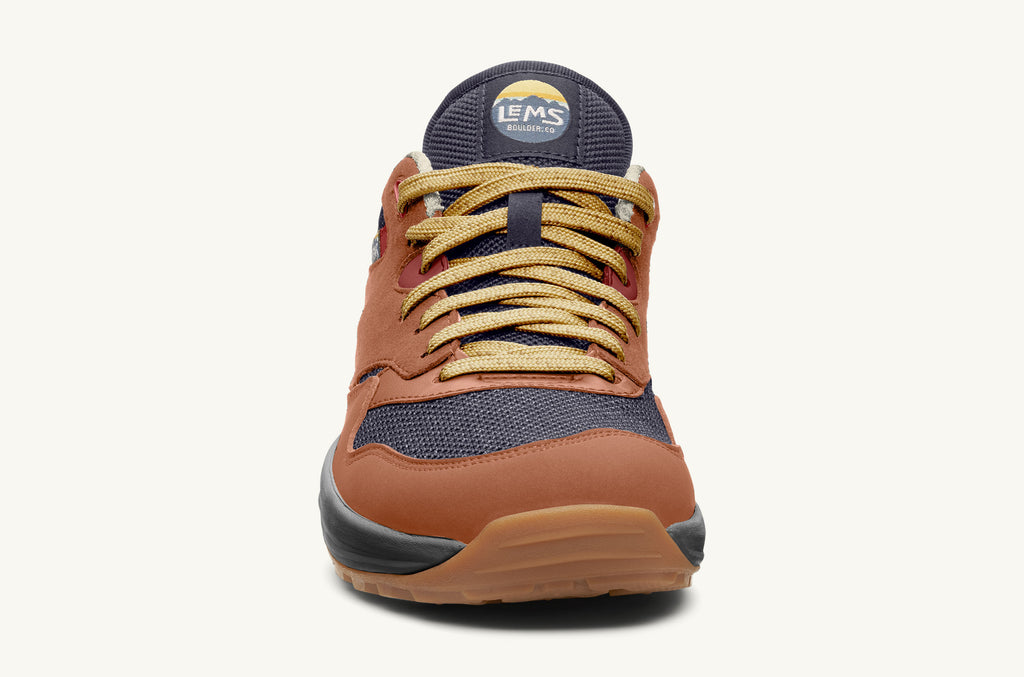 Lems Sneakers Trailhead Herren Braun Blau | QKZ875LO