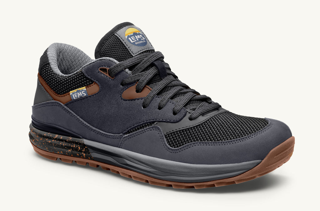Lems Sneakers Trailhead Herren Dunkelblau Schwarz | VOS387VR
