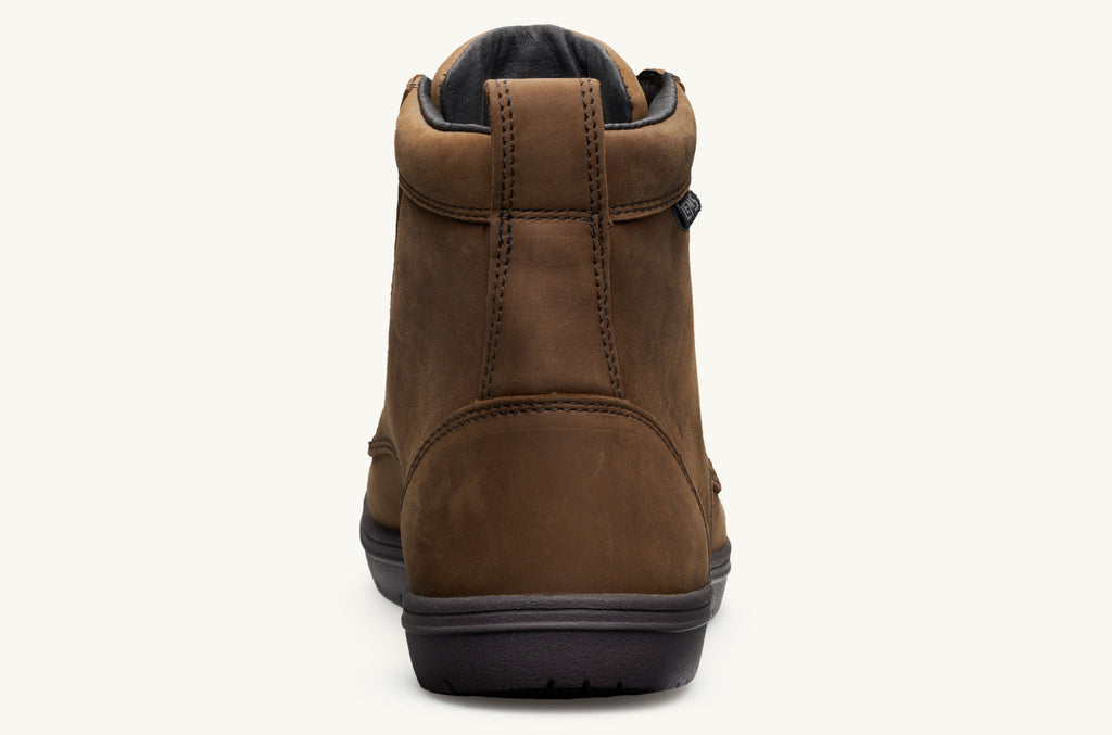 Lems Wasserdichte Stiefel Boulder Damen Dunkelbraun | RUS3729CL