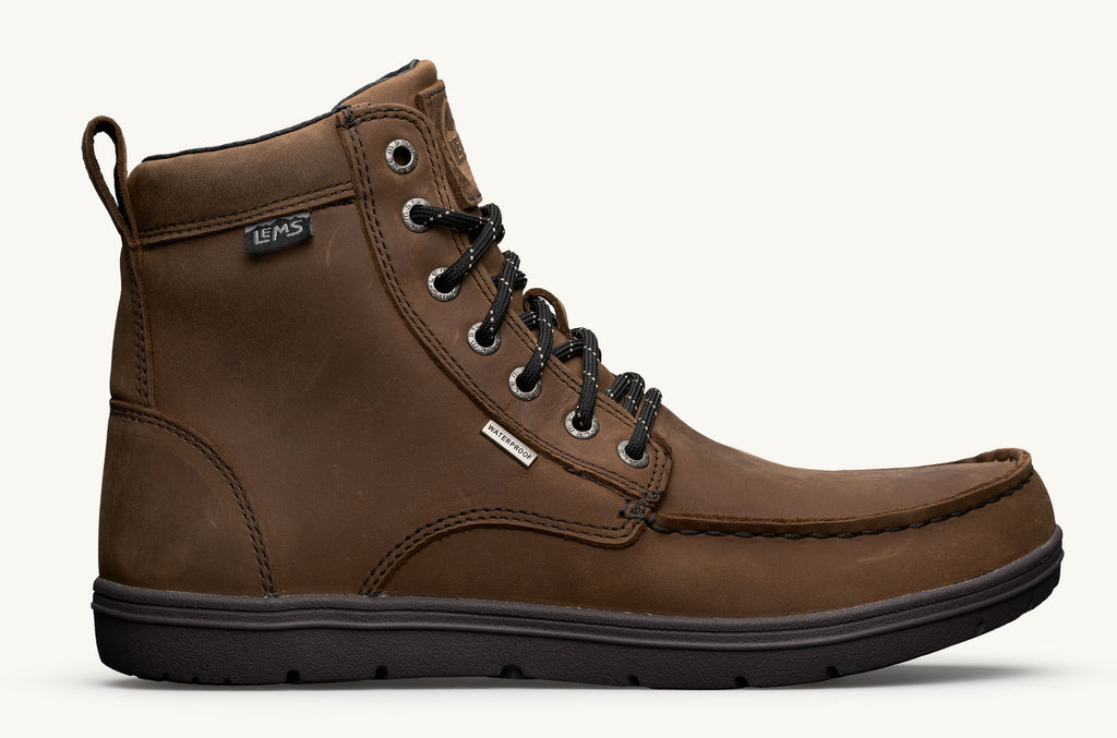 Lems Wasserdichte Stiefel Boulder Herren Braun | PNN607UV