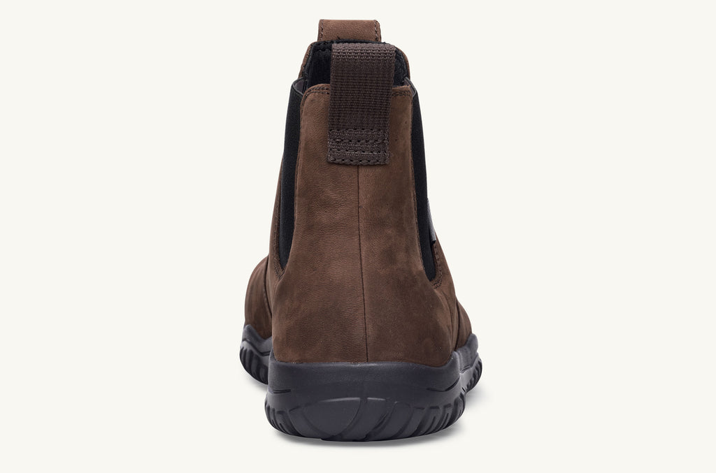 Lems Wasserdichte Stiefel Chelsea Damen Dunkelbraun | GRC8718IL