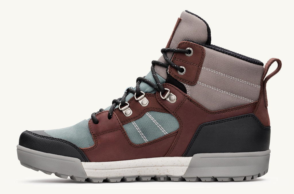 Lems Wasserdichte Stiefel Outlander Damen Blau Rot Schwarz | SSN1646JS