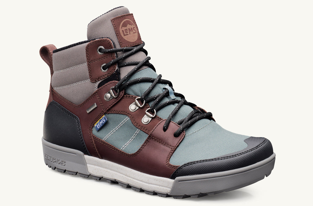 Lems Wasserdichte Stiefel Outlander Damen Blau Rot Schwarz | SSN1646JS
