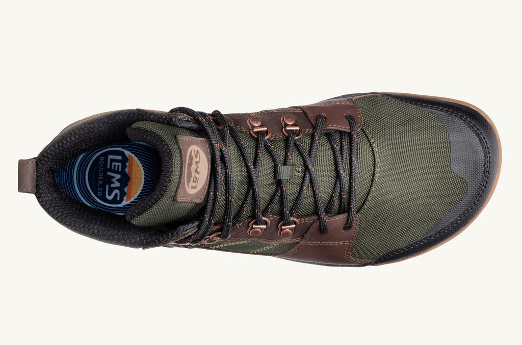 Lems Wasserdichte Stiefel Outlander Herren Olivgrün Braun | HOP2957QT