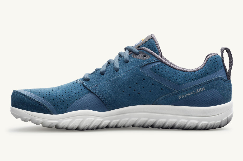 Lems Wildleder Sneakers Primal Zen Herren Blau | ODO2441BE